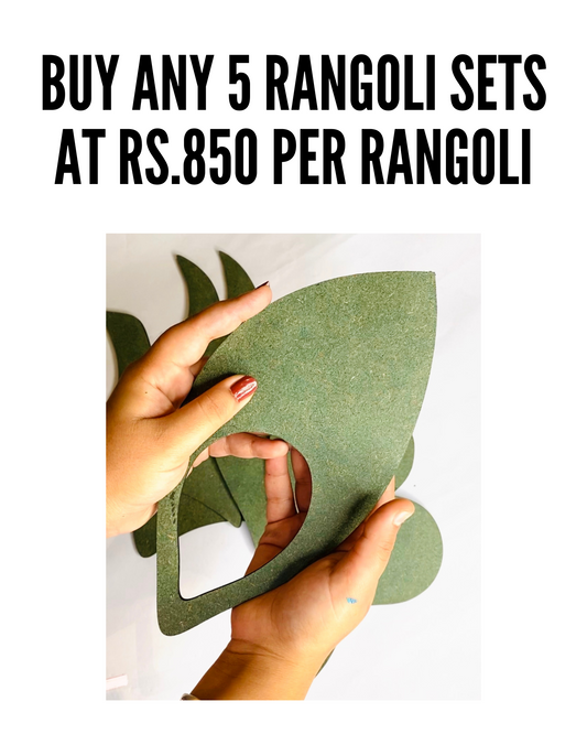 BUY ANY RANGOLI (SET OF 5)