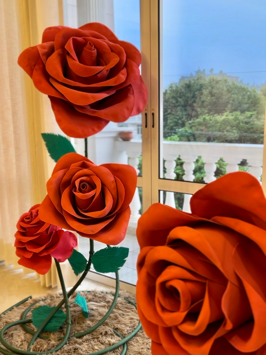 MAJESTIC ROSE (3 ROSES SET)