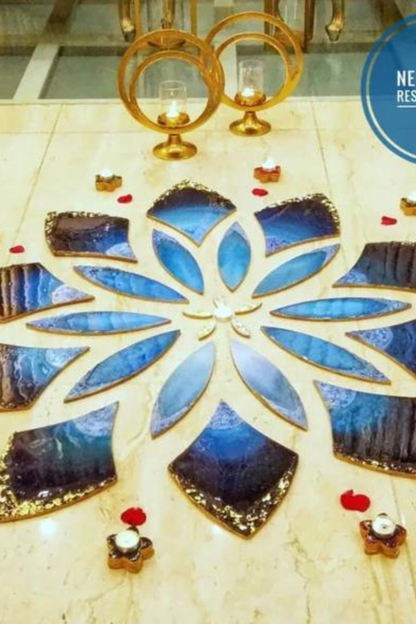 MDF Rangoli Wooden Combo