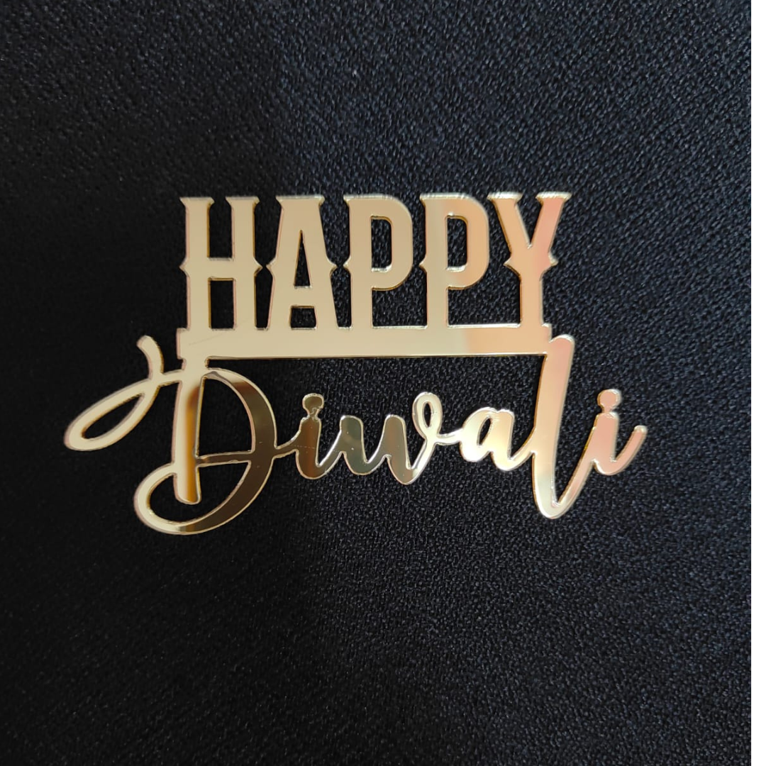 Diwali Acrylic Cutouts (Set of 10)