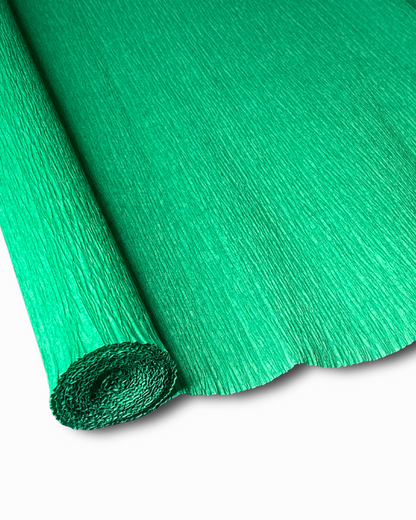 GREEN CREPE PAPER