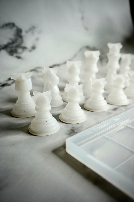 Chess Piece Silicone Mould Set