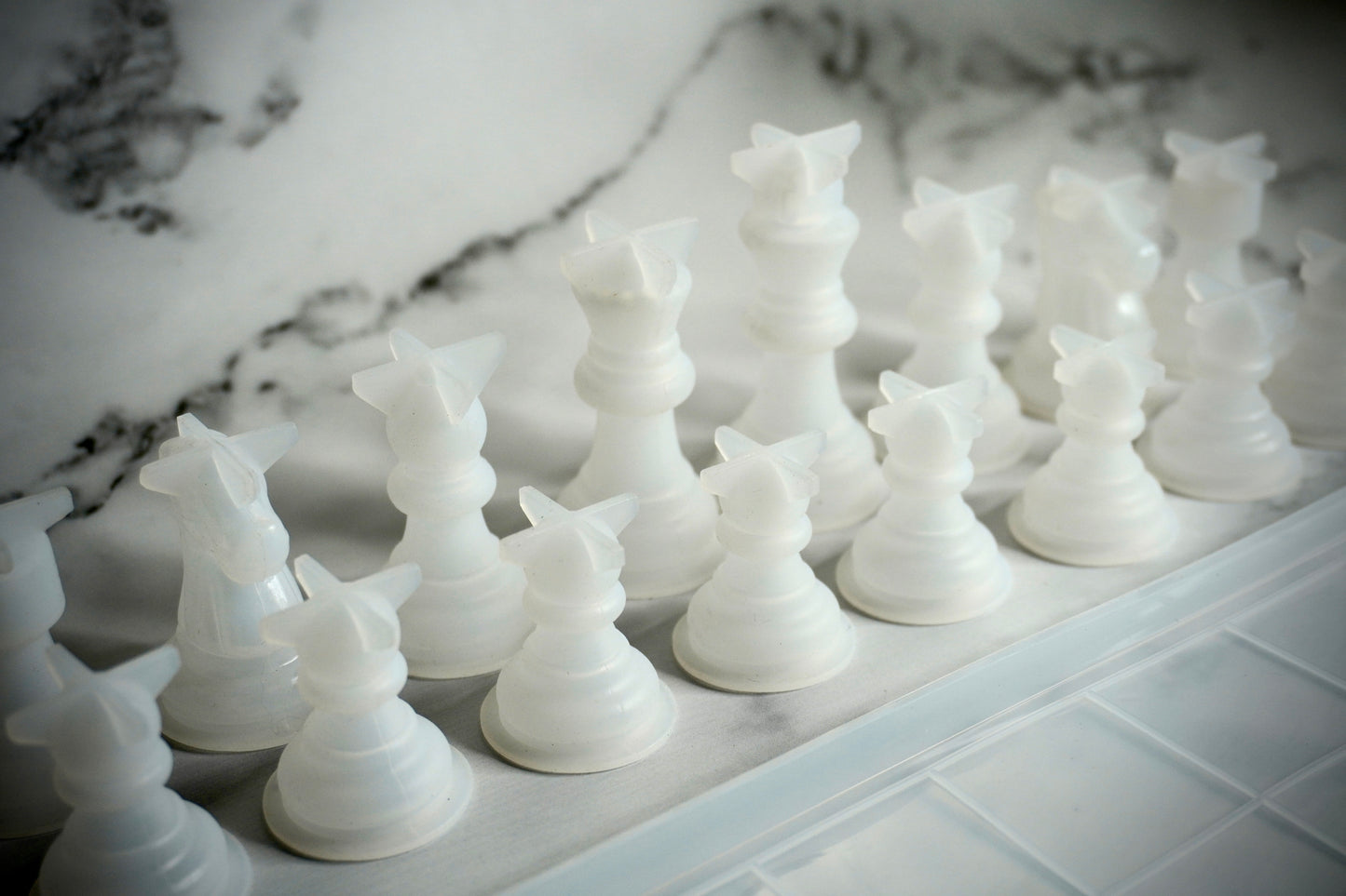 Chess Piece Silicone Mould Set