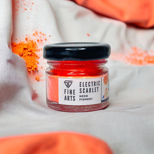 Electric Scarlet Neon Pigment