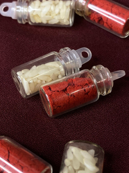 Rakhi Roli & Chawal Mini Bottles (10)