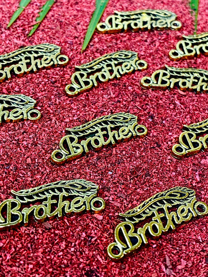 BROTHER Metal Charms - Set of 5