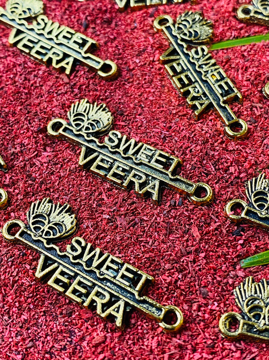 Sweet Veera Metal Charm Set of 5