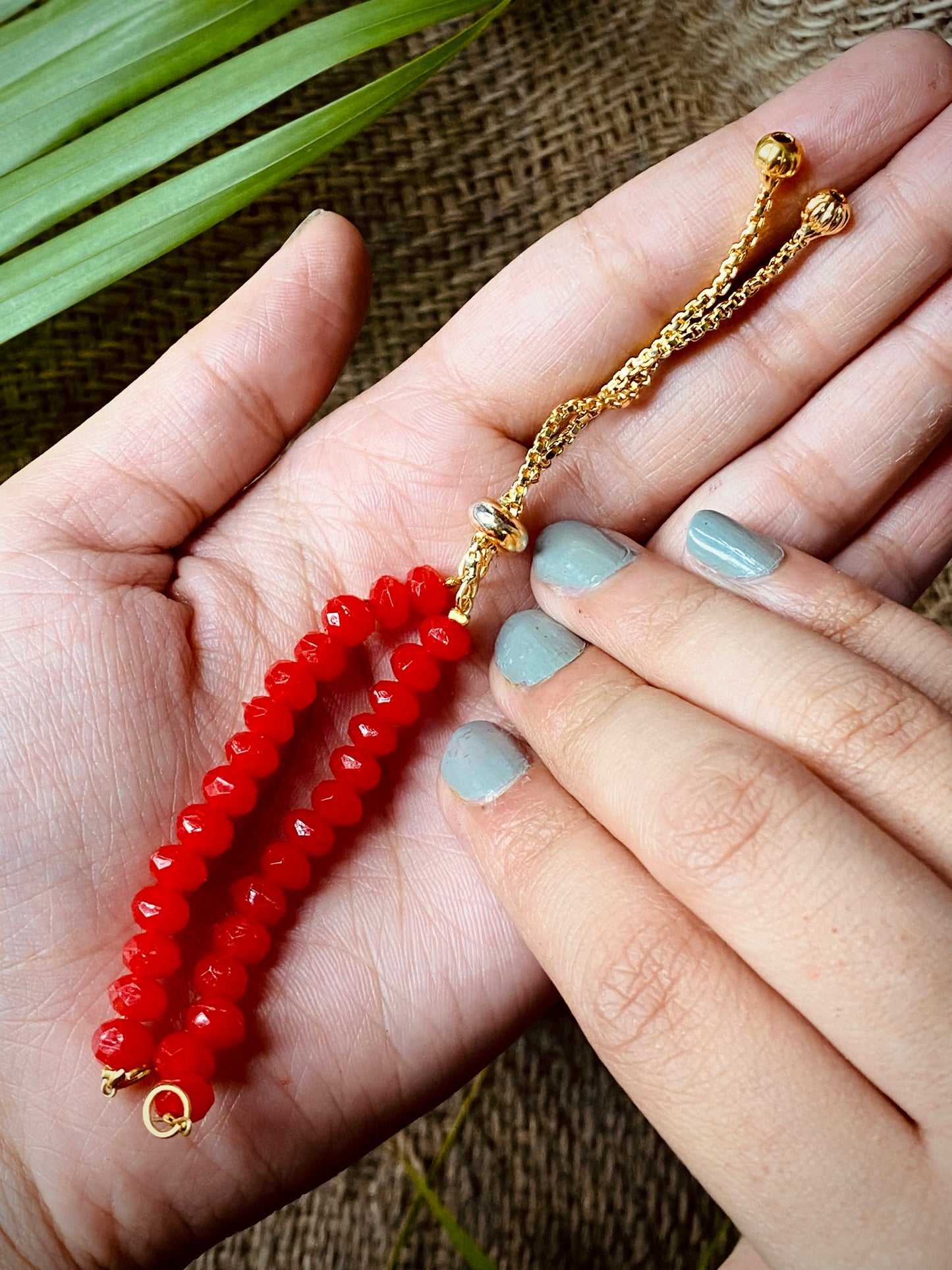 Red Rakhi Bracelet- Set of 4