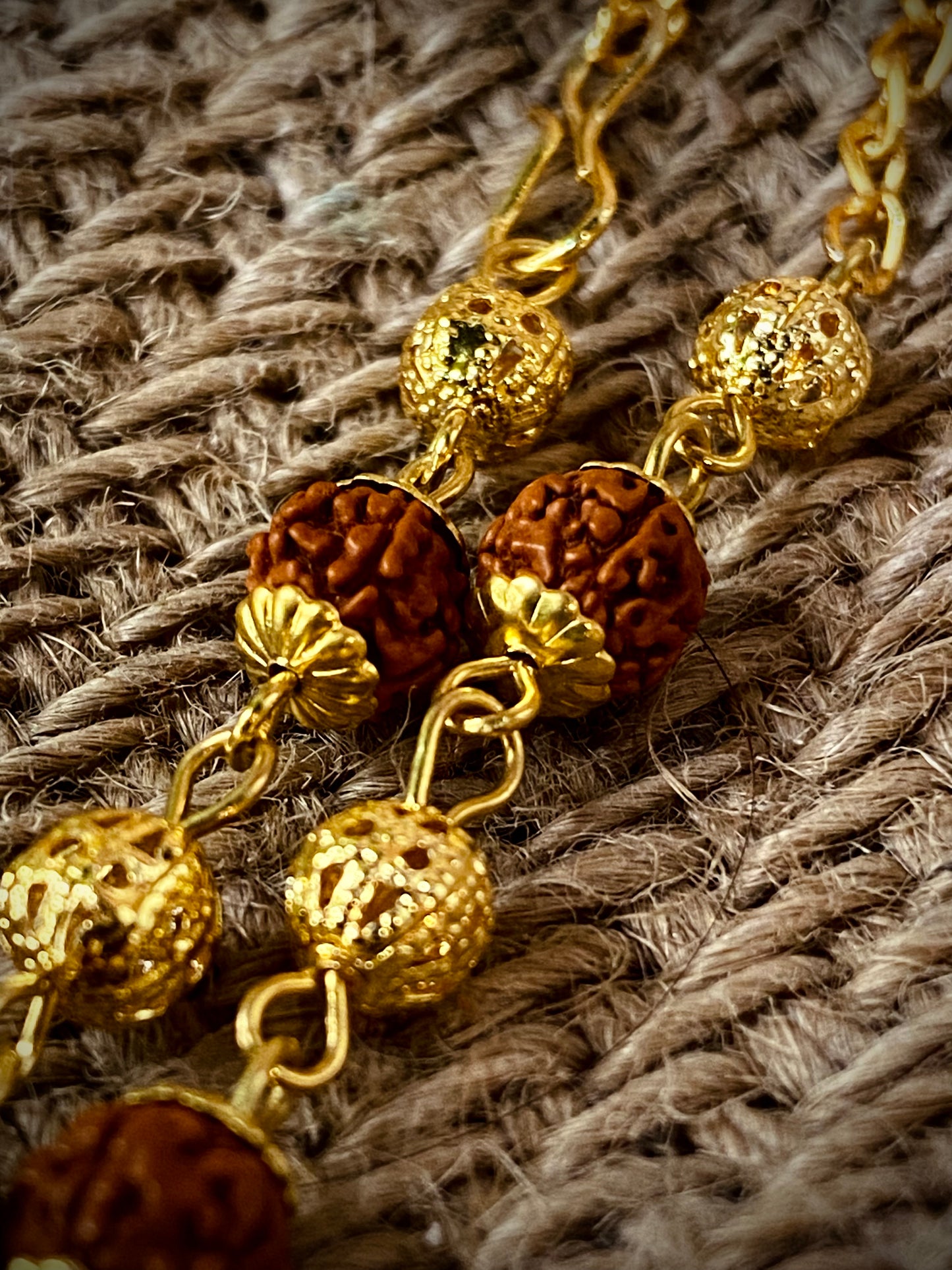 Rudraksha Rakhi Bracelet- Set of 4