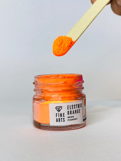 Electric Orange Neon Pigment