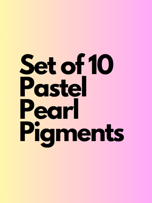 Pastel Pearl Pigment Set of 10