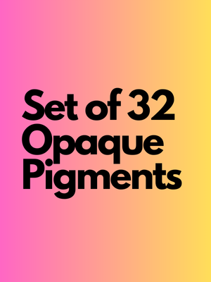 Opaque Pigment set of 32