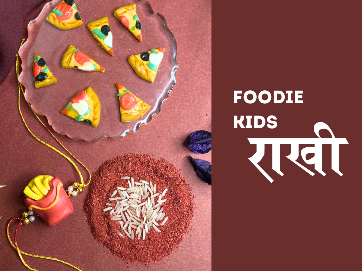 Foodie Kids Rakhi Set- DIY Kit