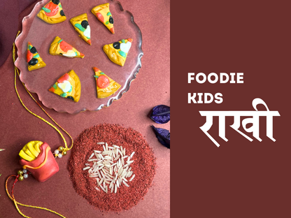 Foodie Kids Rakhi Set- DIY Kit