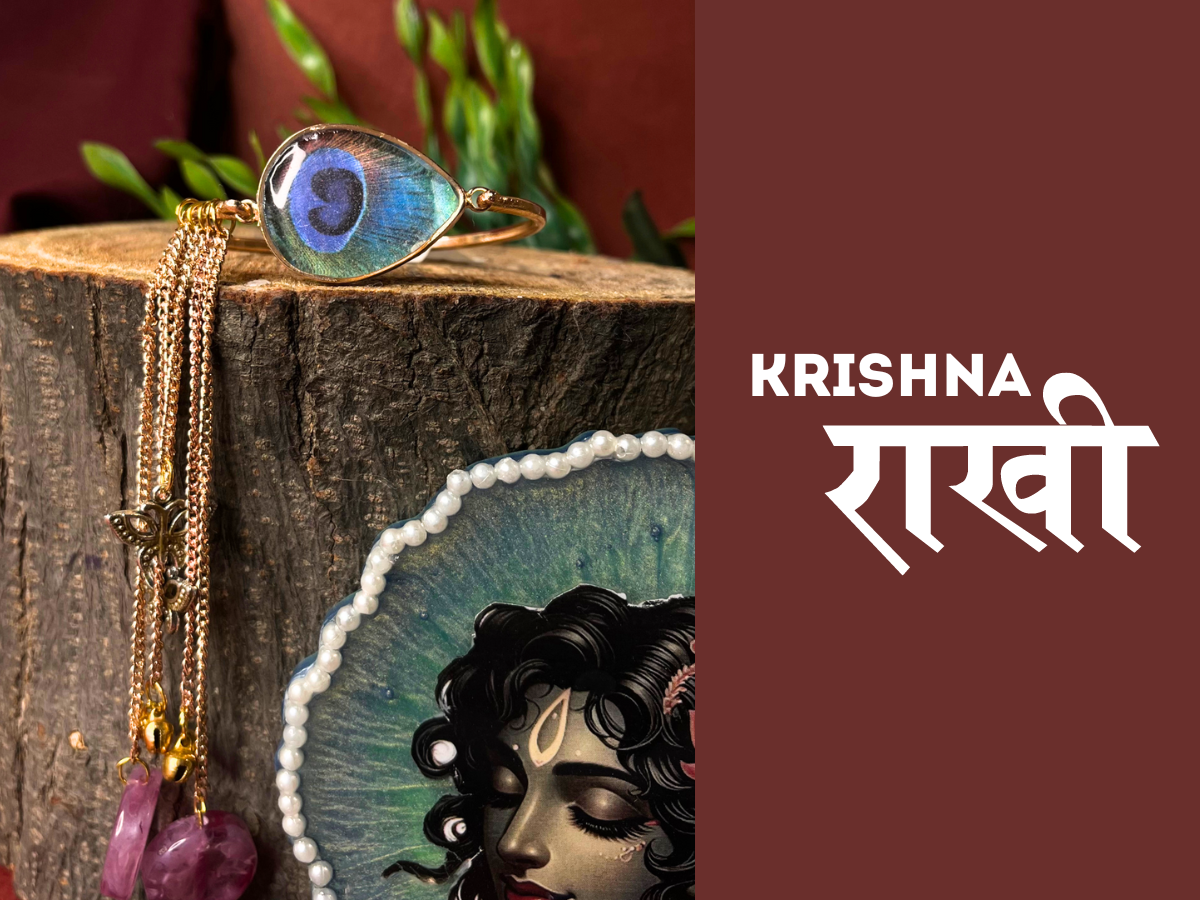 Krishna Rakhi Set- DIY Kit